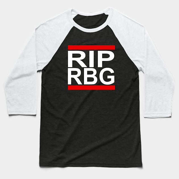 RIP RBG Baseball T-Shirt by deadhippo